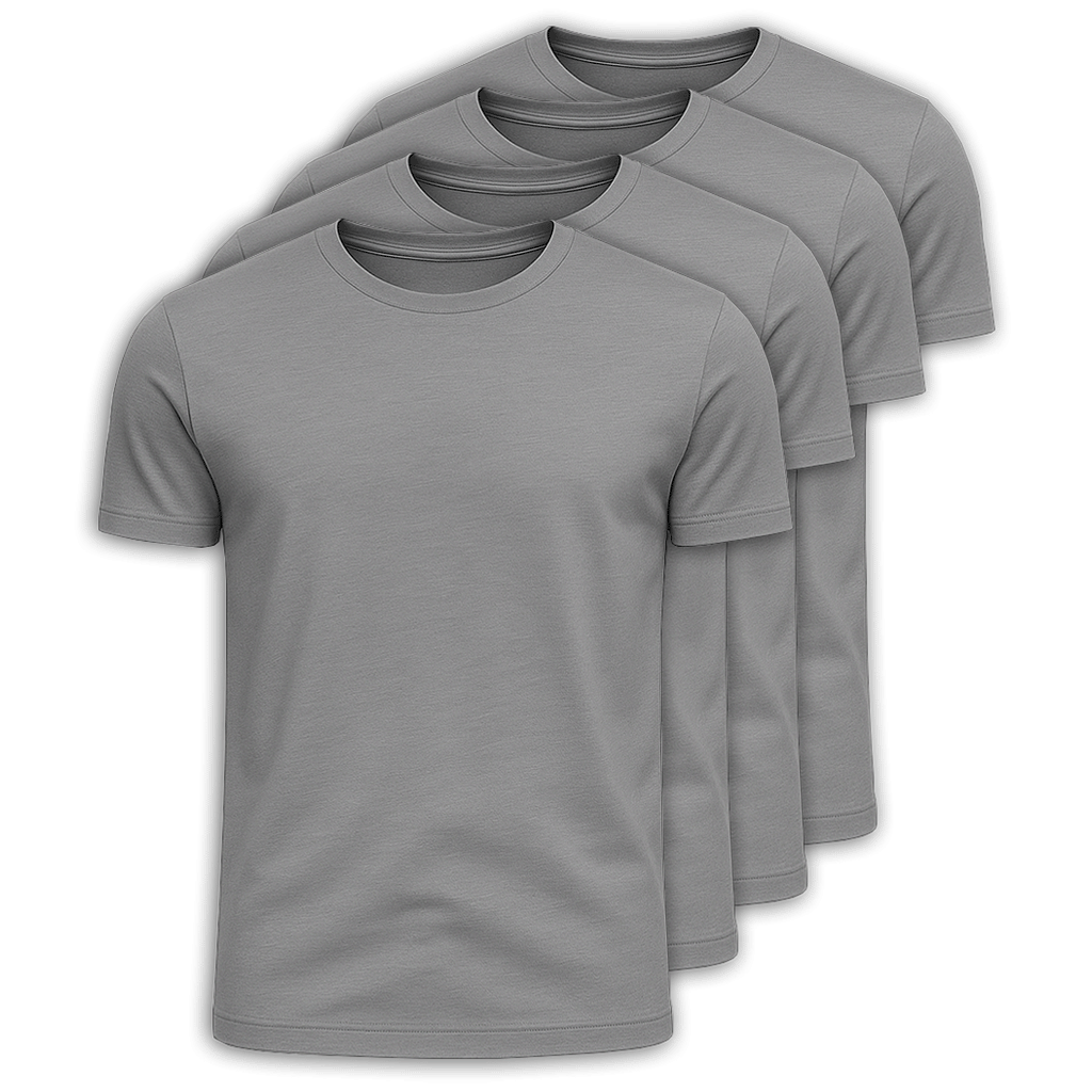 4-Pack 100% Cotton T-Shirts