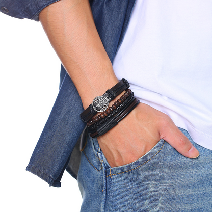 Casual Leather Bracelet