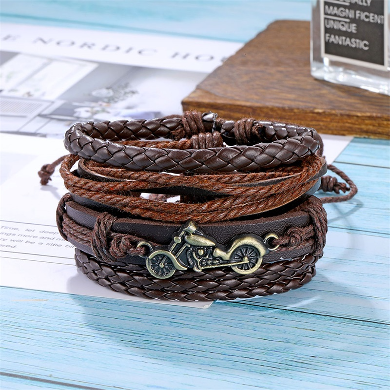 Leather Bracelet Sets