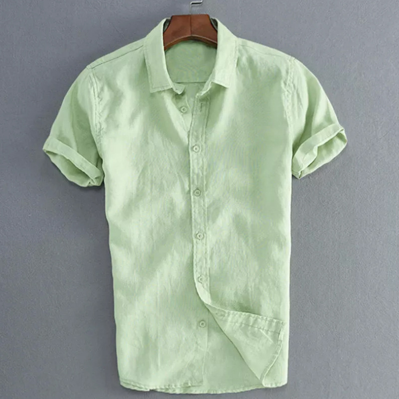 Short-sleeved beach shirt