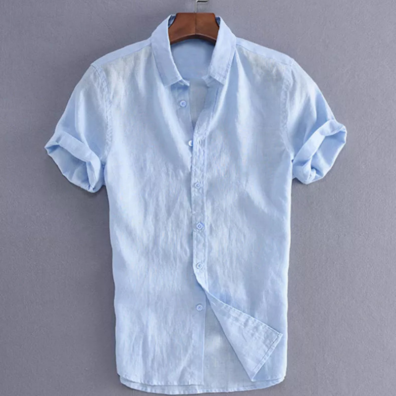 Short-sleeved beach shirt