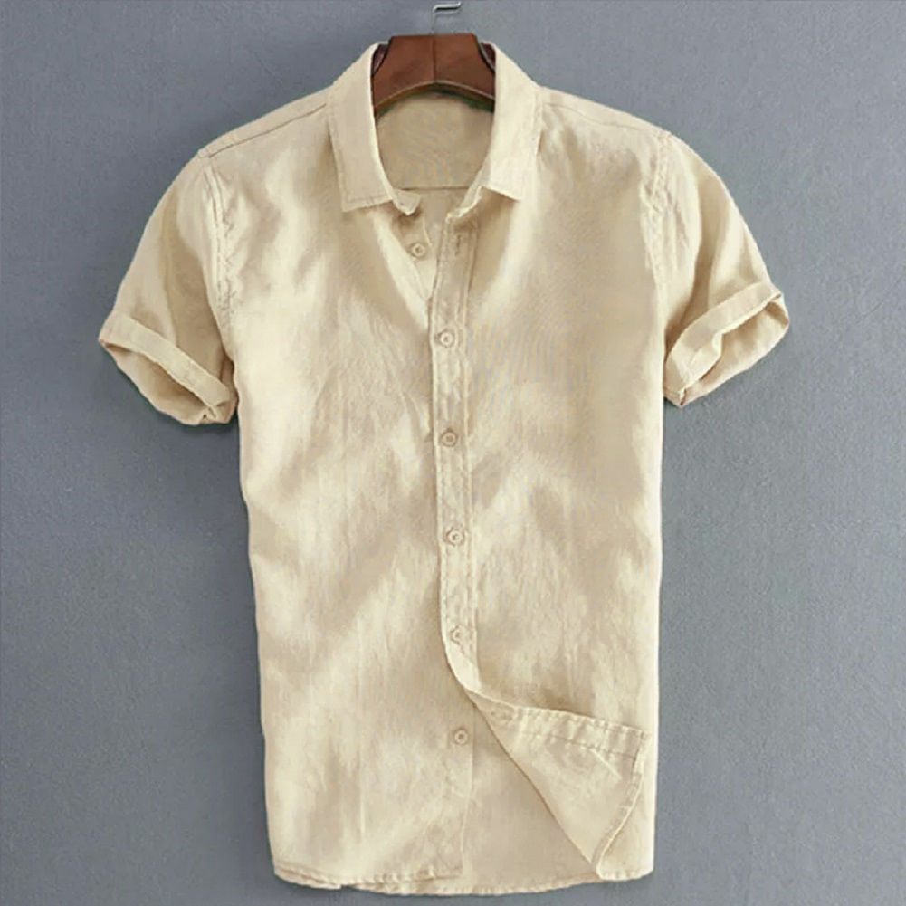 Short-sleeved beach shirt