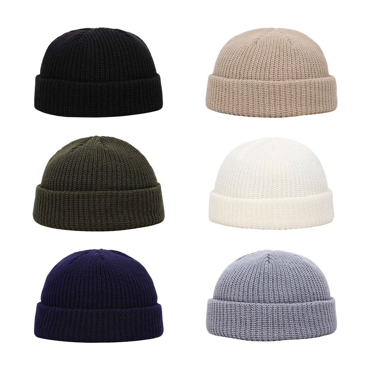 Stylish 6-Pack Sailor Beanies for Cold Weather