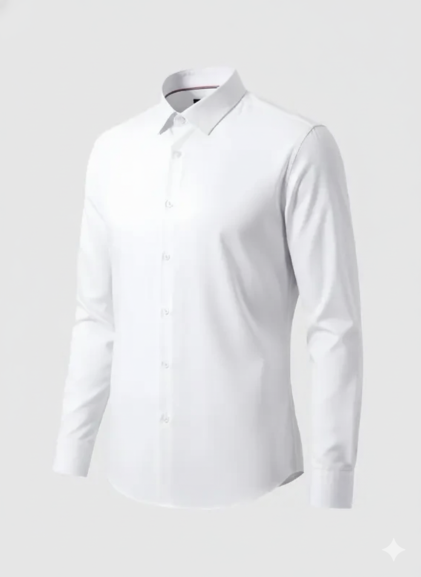 Men's Dress Shirt - Waterproof, Oil and Stain Resistant, Smooth Fabric, Easy to Clean