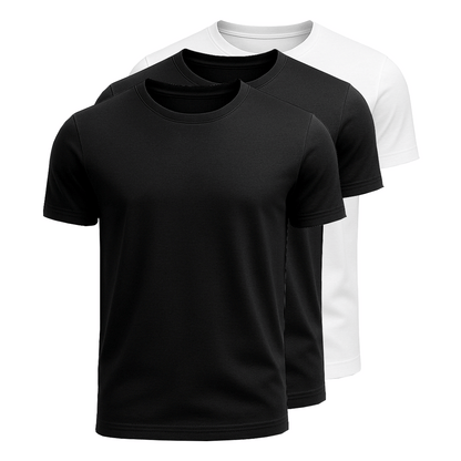 3-Pack Cotton T-Shirts