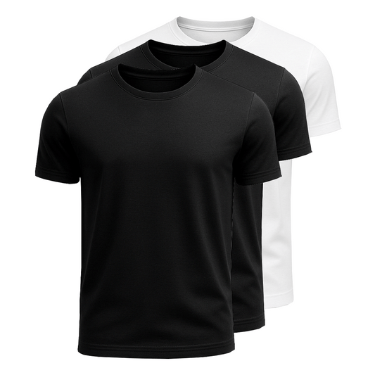 3-Pack Cotton T-Shirts