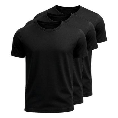 3-Pack Cotton T-Shirts