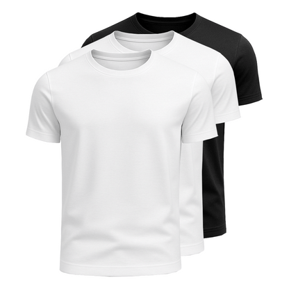 3-Pack Cotton T-Shirts