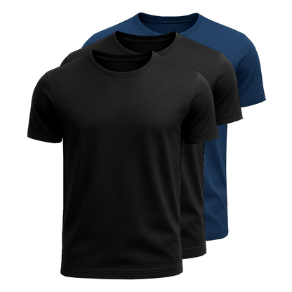 3-Pack Cotton T-Shirts