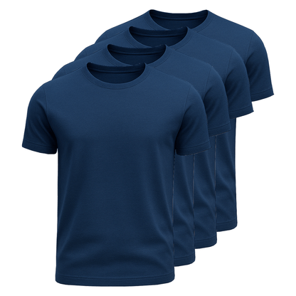 4-Pack 100% Cotton T-Shirts