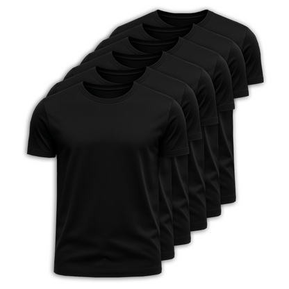 6-Pack 100% Cotton T-Shirts