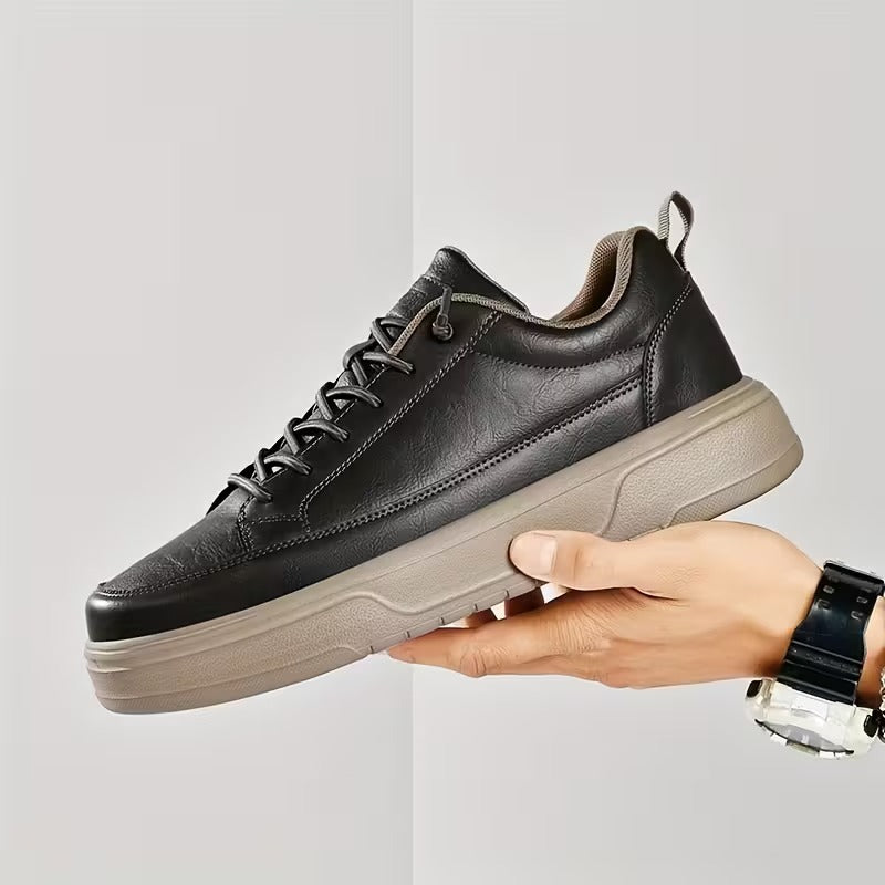 Casual Movare Men's Trainers – Black and Brown