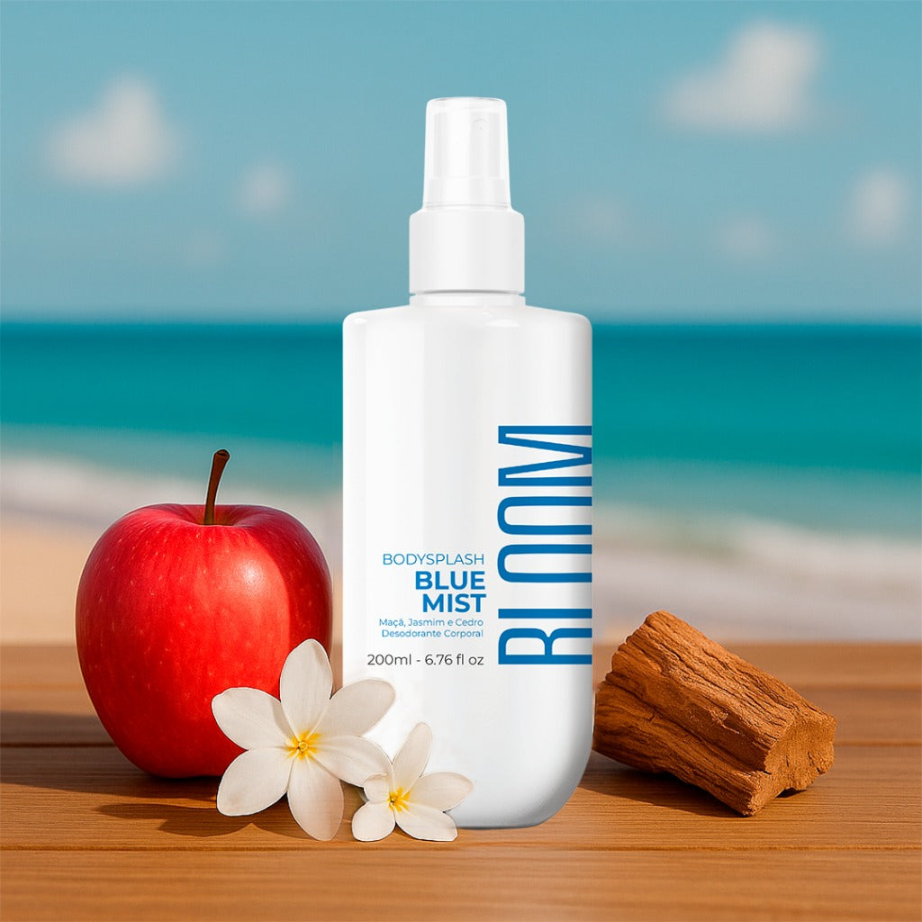 Body Splash Blue Mist - Eau de Cologne - Bloom - 200 ml - Spray